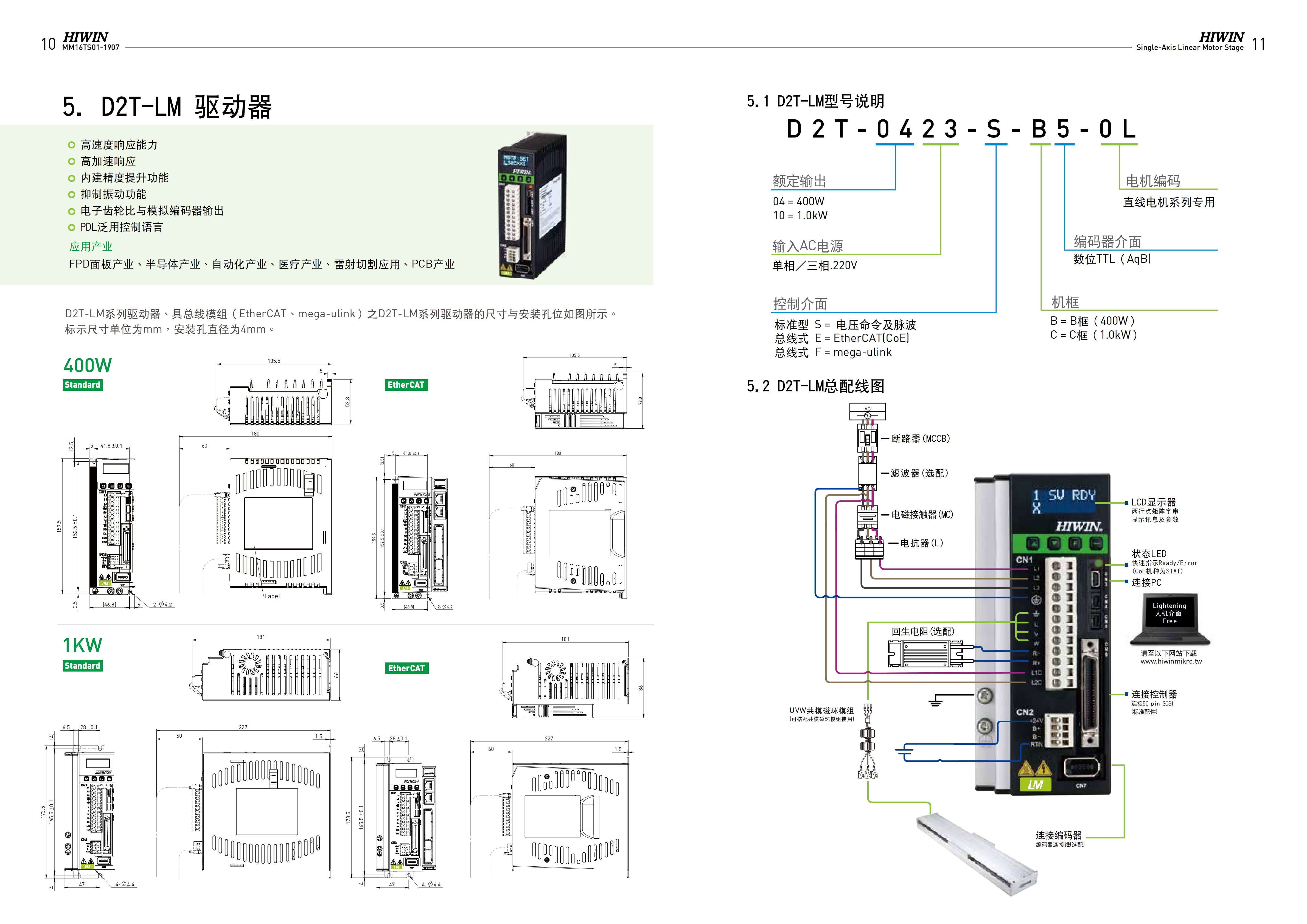 標(biāo)準(zhǔn)SSA-20C200上銀直線電機(jī)單軸定位平臺(tái)