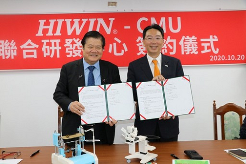 中國醫藥大學與上銀集團『HIWIN-CMU 聯合研發中心』續簽合作協議,研發智慧醫療產品共創人類福祉